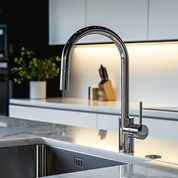 Accent Allure Mixer Tap with Pull-Out Spout - Chrome