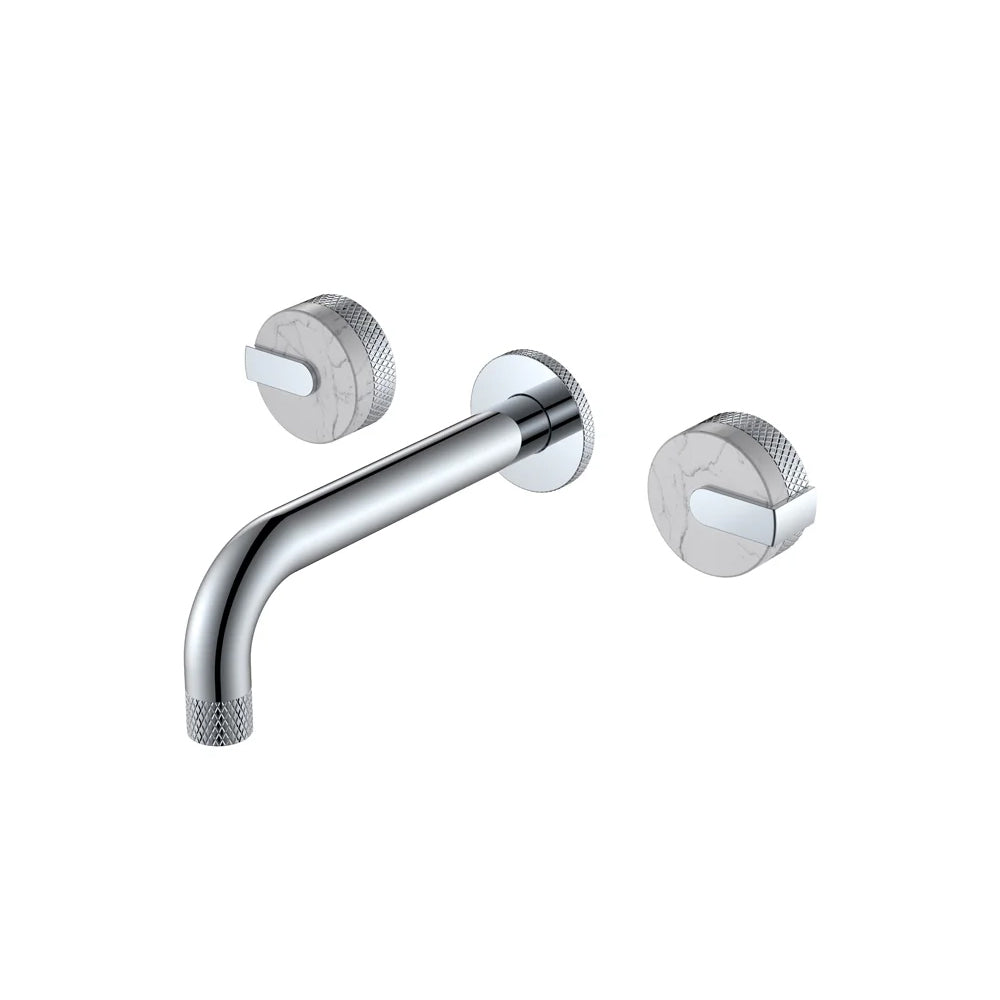 Accent Balle Wall Mounted Bathroom Mixer Tap - Chrome