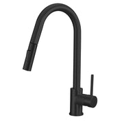 Accent Allure Mixer Tap with Pull-Out Spout - Matte Black